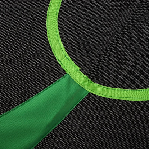 Rootz Kids Swing - Nest Swing - Plate Swing - Children's Swing - Garden Swing - Metal/Oxford - Green/Black