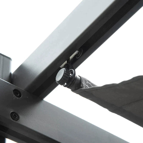 Rootz Pergola - Pergola With Sliding Roof - Aluminum - Polyester - Garden - Terrace - Balcony -  Charcoal Gray - Dark Grey - 300 x 300 x 223 cm