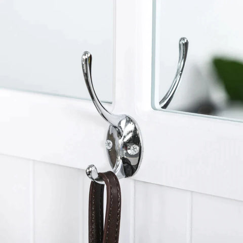 Rootz Kapstok - Kapstokstandaard - Kapstok - Kledingkast - Borstbank - Wit