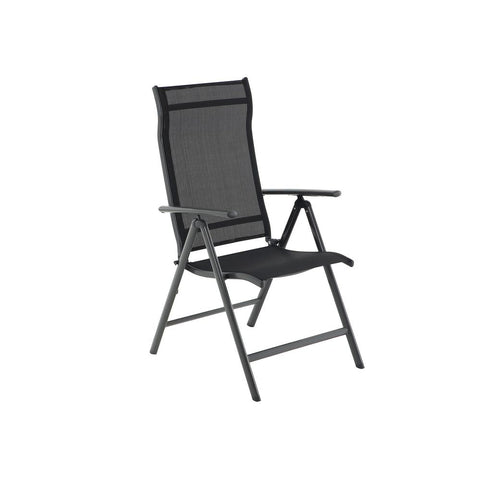 Rootz Garden Chair - Comfortable Garden Chair - Outdoor Chair - Patio Chair - Rattan Garden Chair - Lounge Chair - Garden Armchair - Black - 56 x 70 x 106 cm (L x W x H)