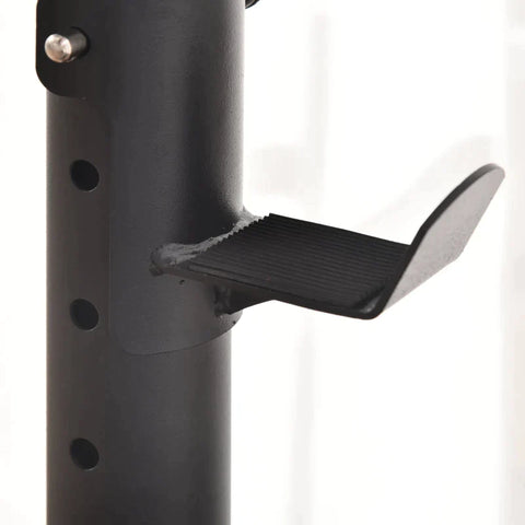 Rootz Krachtstation - Krachtstation Met Optrekstang - Zitbank - Zwart - 187 cm x 110 cm x 220 cm