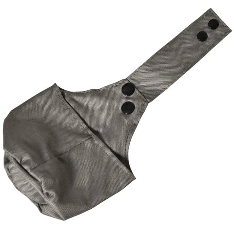 Rootz Hanging Chair - Swing Hanging Chair - 1 Person Hanging Chair - With Cushion - Steel - Black/Sand - 126 x 118 x 172 cm