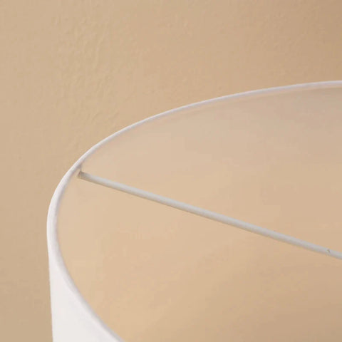 Rootz Arc Lamp - Floor Lamp - Cylindrical Lampshade - Metal Frame - Round Base - Living Room - Bedroom - Study - 90 cm x 38 cm x 183 cm