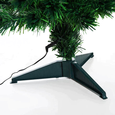 Rootz Christmas Tree - Mini Christmas Tree - Fir Tree - LED Lights - Green - ∅45 x 90 cm