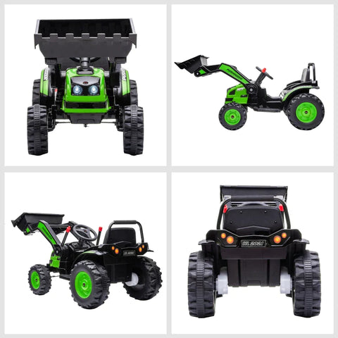 Rootz Children's Vehicle - Children's Electric Construction Vehicle - Children's Tractor - 132 cm x 62 cm x 65 cm