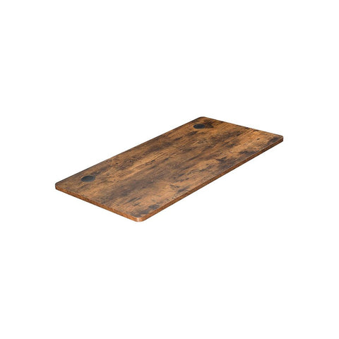 Rootz Tischplatte – Tischplatte für elektrischen Schreibtisch – Tischoberfläche – Holztischplatte – Glastischplatte – Outdoor-Tischplatte – Bartischplatte – Tischplattenersatz – Braun – 120 x 60 x 1,8 cm (L x B x H)