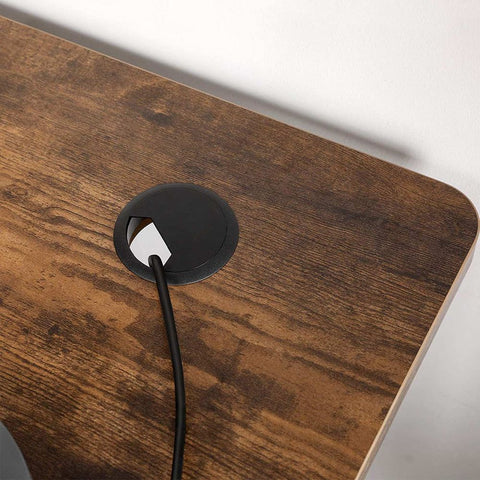 Rootz Table Top - Table Top For Electric Desk - Table Surface - Wood Table Top - Rectangular Table Top - Restaurant Table Top - Bar Table Top - Table Top Design - Brown - 140 x 70 x 1.8 cm (L x W x H)