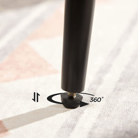 Rootz Dining Chair - Chair - Set Of 2 Dining Chair - With PU Cover - Velvet Chair - Chairs For Dining Room - Grey - 61 x 60 x 86.5 cm