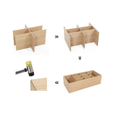 Rootz Shoe Bench - Padded Shoe Bench - 10 Compartments - Entryway Shoe Bench - Shoe Storage Bench - Shoe Rack With Cushion - Hallway - Entryway - Imitation Linen - Foam - Chipboard - Wood Look - 104 x 30 x 48 cm (L x W x H)