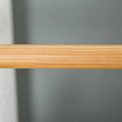 Rootz Shelf - Storage Shelf - 3-Tier Stand Shelf - Bamboo Storage Ladder - Natural