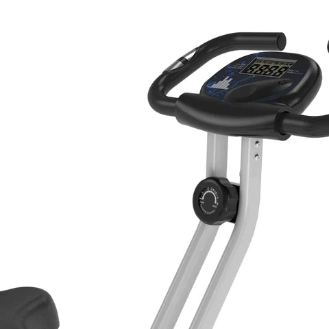 Rootz Manual Bicycle Trainer - Exercise Bike -  Magnetic Training Xbike - Training Xbike - Black/Gray - 43 x 97 x 109 cm