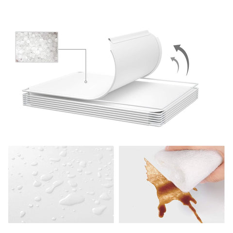 Rootz Kledingkast - Kunststof Kledingkast - Kledingkast Voor Kinderen - Kledingkast - Kledingkast Organisatie - Kledingkast Voor Slaapkamer - PP Kunststof Plaat - Metalen Frame - Wit - 123 x 41 x 123 cm (L x B x H)