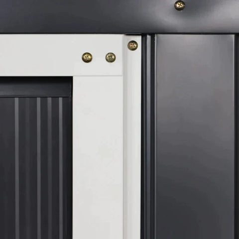 Rootz Tuinhuis - Opslag Tuinhuis - Schuur - Grijs - 12.5 X 11.1ft