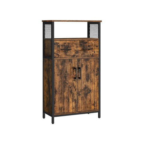 Rootz Storage Cabinet - Wooden Storage Cabinet - Bathroom Cabinet - Multi-purpose Storage Cabinet - Cabinet