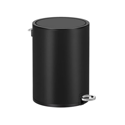 Rootz Cosmetic Bin - Storage Bins - 3 Liters Cosmetic Bin - Inner Bin With Handle - Bin - Small Cosmetic Bin - Mini Trash Can - Black