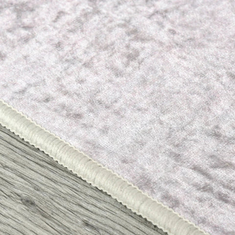 Rootz Carpet - Rug - Rug Pad - With Geometric Shapes - Fleece Coating - Dark Gray/Light Gray - 230 cm x160 cm x 0.6 cm