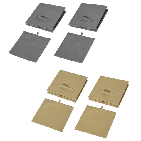 Rootz Bookshelf - Standing Shelf - Kitchen Cabinet - Chest Of Drawers - White + Brown + Grey - 54.5 x 24 x 122.5 cm