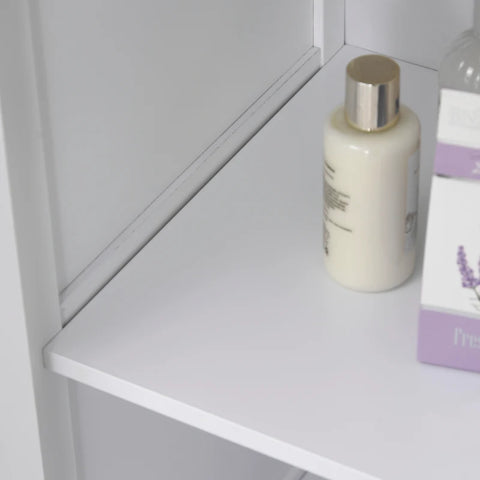 Rootz Keukenkast - Badkamerkast - Kast 2 Deuren - Dressoirkast - Wit - 80 x 36 x 80 cm