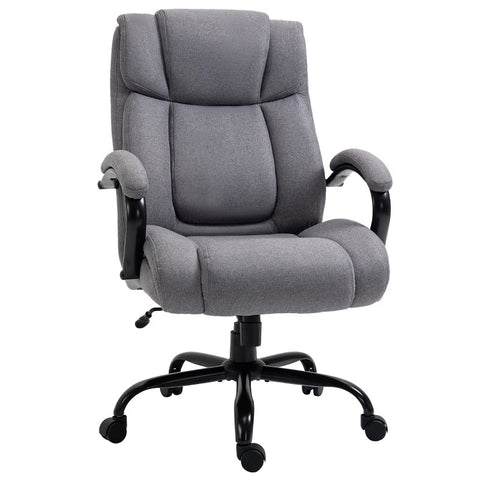 Rootz Office Chair - Desk Chair - Gaming Chair - Swivel Chair - Work Chair - Casual Office Chair - Ergonomic Chair - Light Gray - 72.5x83x110-118 cm
