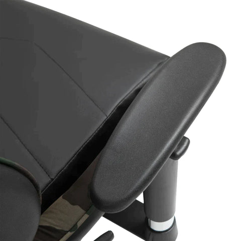 Rootz Gaming Chair - Massage Chair - Office Chair - Ergonomic Faux Leather - Foam - Black