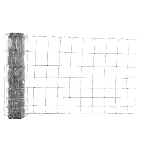 Rootz Chain Link Fence - Roll Mesh - Thick Steel - 52 x 1 m