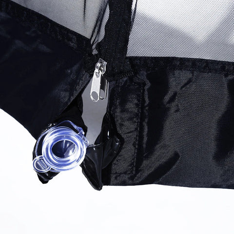 Rootz Mosquito Net - Table Mosquito Net - Parasol - Black