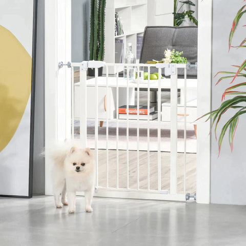 Rootz Safety Gate - Pet Safety Gate - Pet Gate - Auto-close Double Lock - 74-80 cm