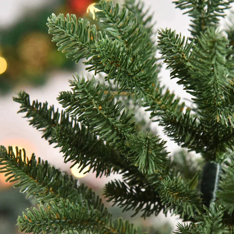 Rootz Christmas Tree - Artificial Christmas Tree - 1.5 M Christmas Tree - PVC PE - Metal - Green - Ø105 x 150 cm