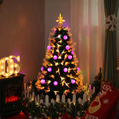 Rootz Christmas Tree - Fir Tree - LED Lights - 2 Light Colors - 130 Tips - Ø45 x 120H cm