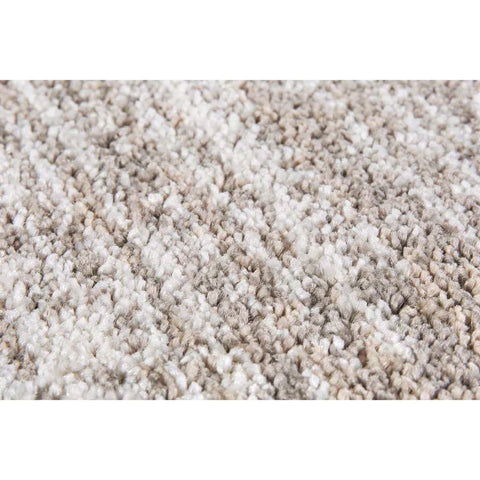 Rootz Rug - Low Pile Rug - With A Mottled Pattern - Rug Pad - Woven Carpet - Carpet - Mat - Polypropylene - Beige - 230 x 160 x 1 cm
