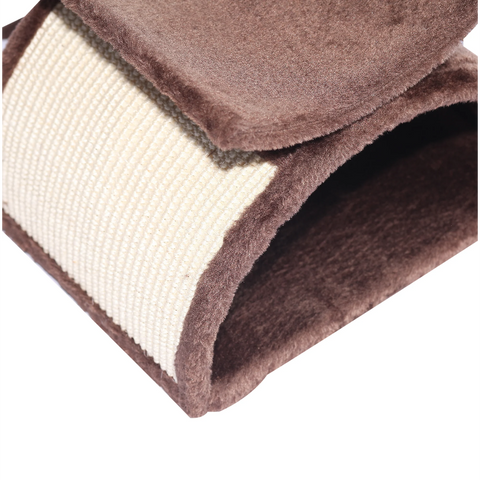 Rootz Krabpaal - Klimboom - Pluche - Kattenhuis - Bruin