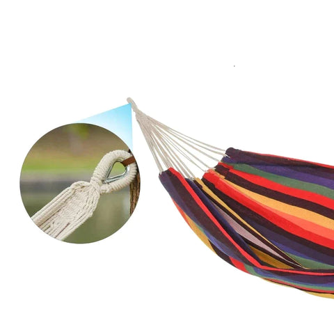 Rootz Hanging Bed - Carrying Bad - Camping Bed - 290 x 150 cm