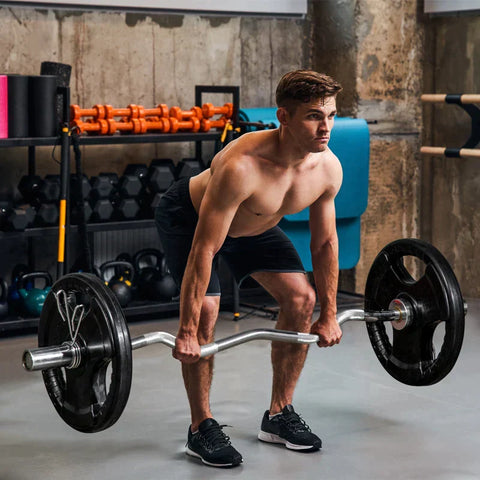 Rootz halterschijven - set van 2 - 15 kg per plaat - drie handgrepen - vloervriendelijke rubberen coating - metaal - zwart - 36L x 36B x 5H cm