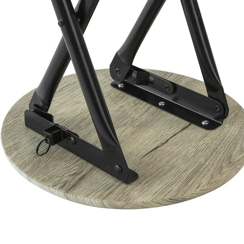 Rootz opklapbare bartafel en 2 opklapbare krukken-home keuken ontbijtbarset-meubel-eetset