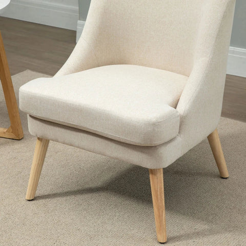 Rootz Dining Room Chair - Kitchen Chair - With Armrests - Upholstered Chair - Living Room Chair - Office Chair - 63 x 69 x 79.5 cm