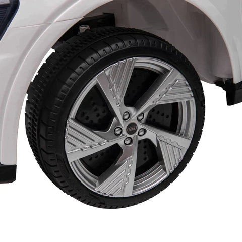 Rootz Kinderfahrzeug – Kinderfahrzeug – Kinder-Elektroauto – 3 Geschwindigkeiten Spielzeugauto – Elektrisches Kinderauto – Mit Fernbedienung – Kunststoff/Metall – Weiß – 108 x 60 x 47 cm