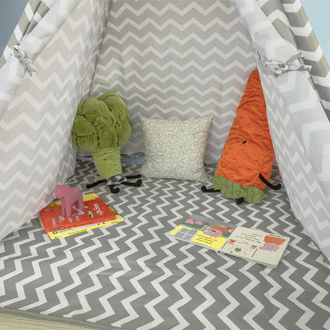 Rootz Kinderspeeltent Speelhuis Kids Tipi Tipi met vloermat