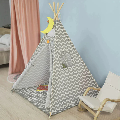 Rootz Kinderspeeltent Speelhuis Kids Tipi Tipi met vloermat