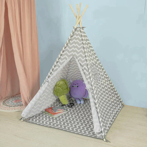 Rootz Kinderspeeltent Speelhuis Kids Tipi Tipi met vloermat