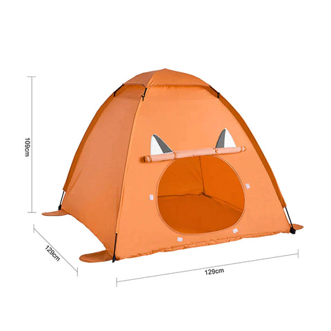 Rootz Indoor Outdoor Kinderen Pop-up Tent Opvouwbare Kindertent -Kinderspeeltent met draagbare tas