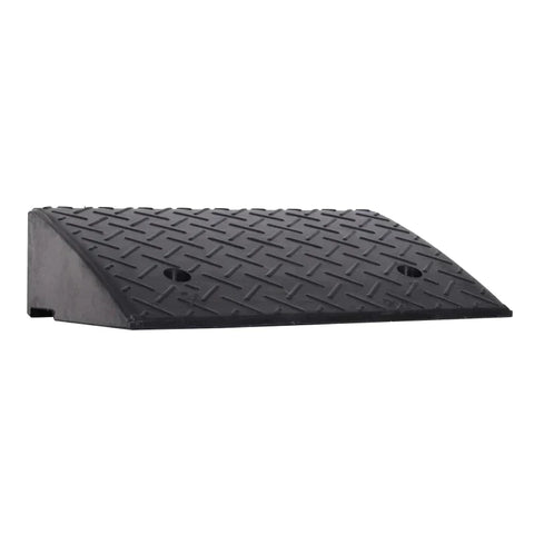 Rootz Curb Ramp - Ramp - 2 Piece Rubber Ramp - Threshold Ramp For Car - Black - L48 x W32 x H13 cm