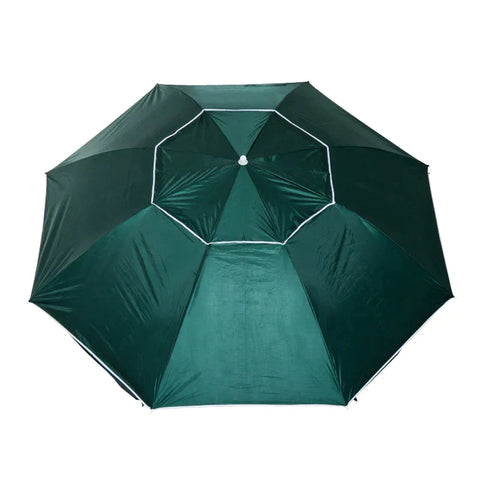 Rootz Umbrella - Sun Umbrella - Beach Umbrella - All-weather Umbrella - 2 In 1 Parasol - Dark Green