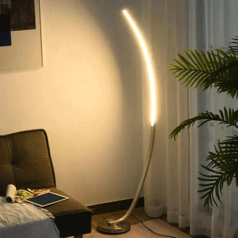 Rootz LED Floor Lamp - Floor Lamp - Standing LED Light - LED Lamp - Aluminum - 50 x 23 x 149 cm