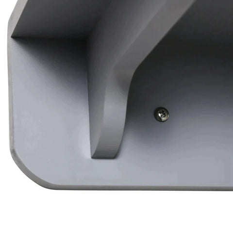 Rootz Scratching Post - Wall Scratching Post - Cat Climbing - Wall Scratching Post - Cat Furniture - For The Wall Climbing Fun - For Cats - Wood - Light Gray/Beige - 66 x 28 x 137 cm