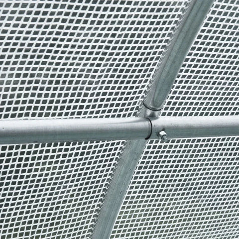 Rootz Greenhouse - Foliekas - Inloopkas - Cold Frame - Wit - 570 x 292 x 195 cm