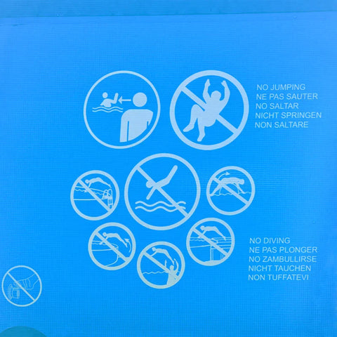 Rootz Frame Pool - Frame Swimming Pool - Swimming Pool - Pool - Blue