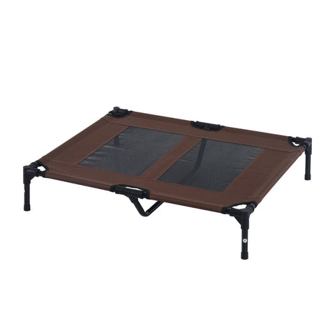 Rootz Dog Bed - Sofa Pet Bed - Cat Bed - Outdoor Dog Sleeping Place - Pet Bed - Brown/black - 91.5lx76.2wx18h Cm