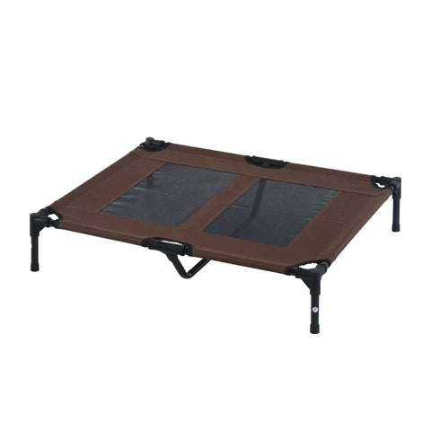 Rootz Dog Bed - Sofa Pet Bed - Cat Bed - Outdoor Dog Sleeping Place - Pet Bed - Brown/black - 91.5lx76.2wx18h Cm