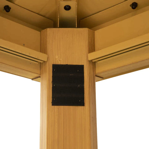 Rootz Gazebo - Garden Gazebo - Pavillon - Garden Pavillon - 3.65 x 2.99 x 2.84 m