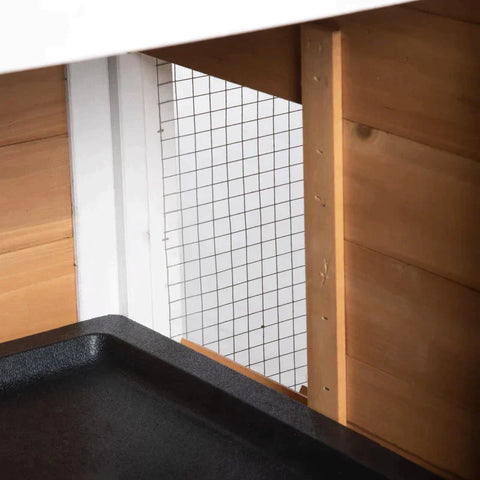 Rootz Kleindierenhok - Kleindierenhok - Houten Konijnenhok - Konijnenhok